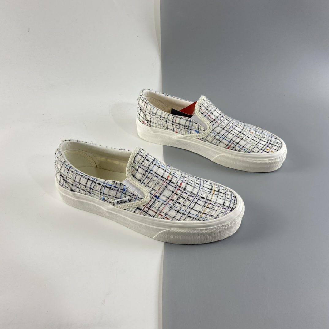 P150 Vans Authentic 44 DX 高定系列 懒人套低帮复古帆布休闲运动板鞋 VN0A5KS96SV