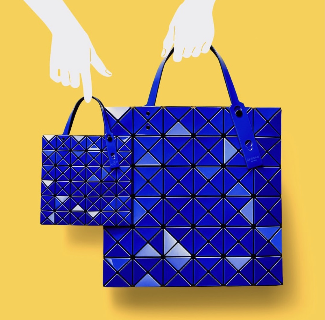 IsseyMiyake BAOBAO｜三宅一生mini6格手提袋