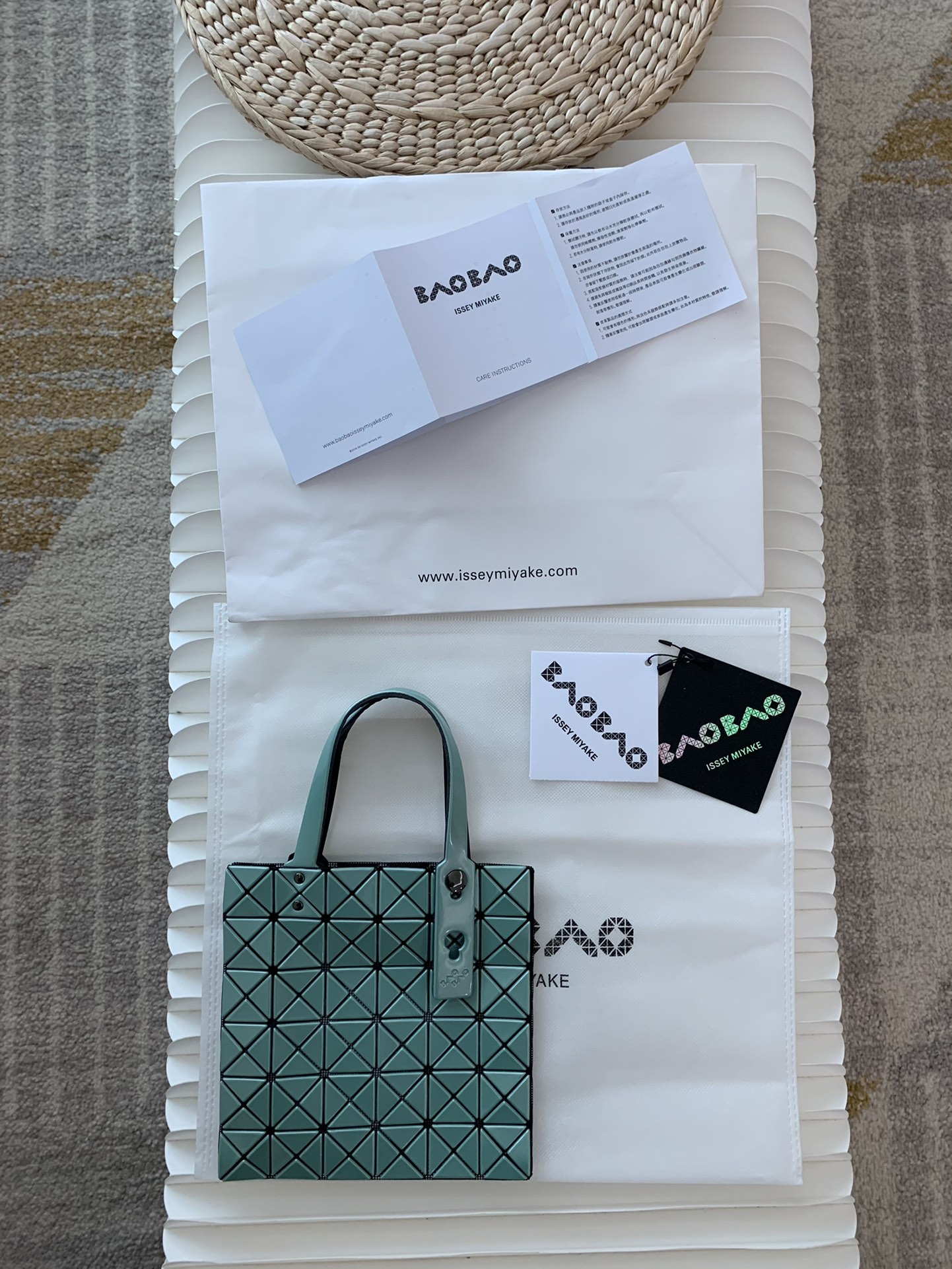 IsseyMiyake BAOBAO｜三宅一生mini6格手提袋