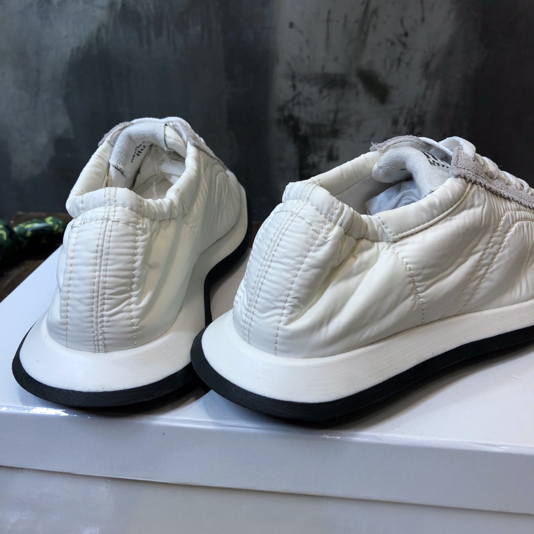Maison Margiela White Leather and Suede Low-Top Sneakers - Size 35-40 9 i1623054662 9820 7