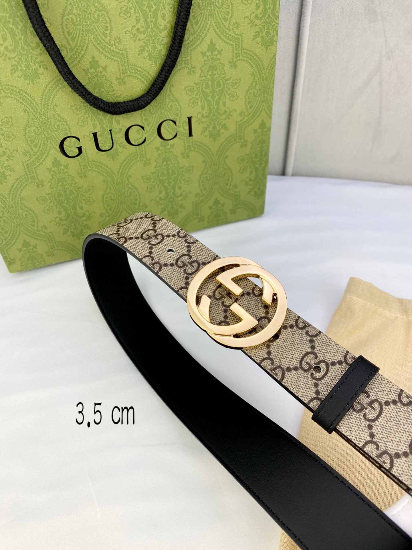 “Authentic Gucci Marmont Belt: Iconic GG Accessories with Modern Essence” - 图片 8