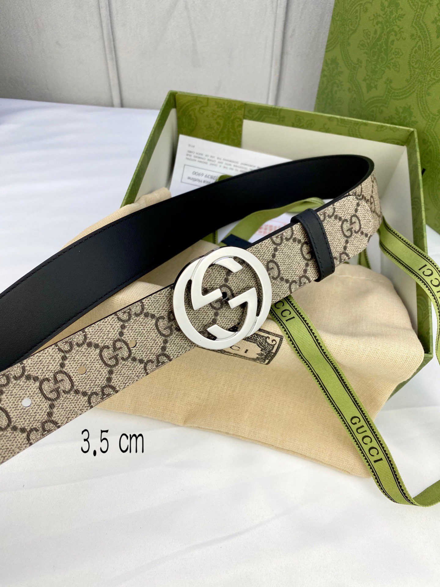 “Authentic Gucci Marmont Belt: Iconic GG Accessories with Modern Essence” - 图片 2