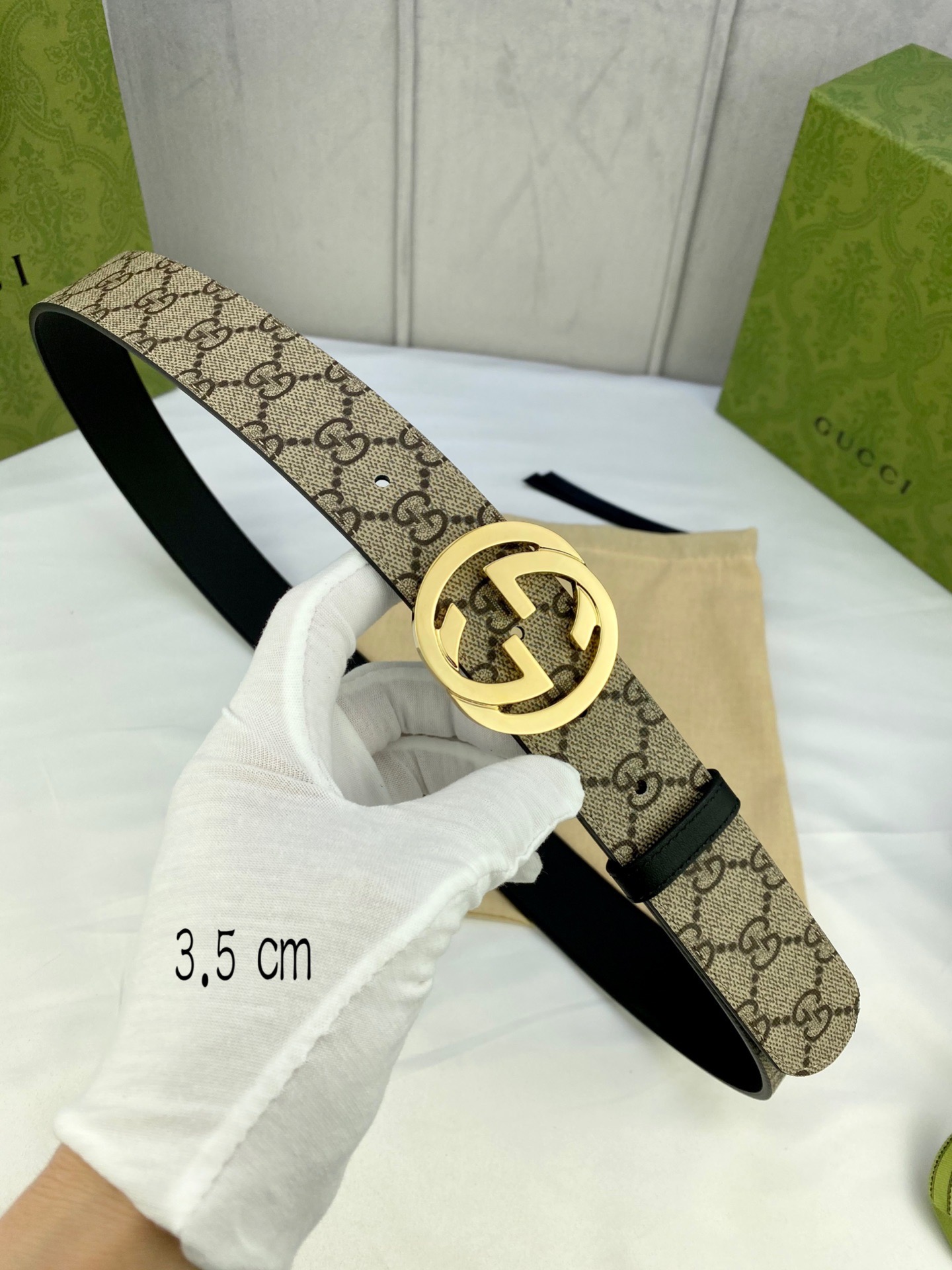 “Authentic Gucci Marmont Belt: Iconic GG Accessories with Modern Essence” - 图片 7