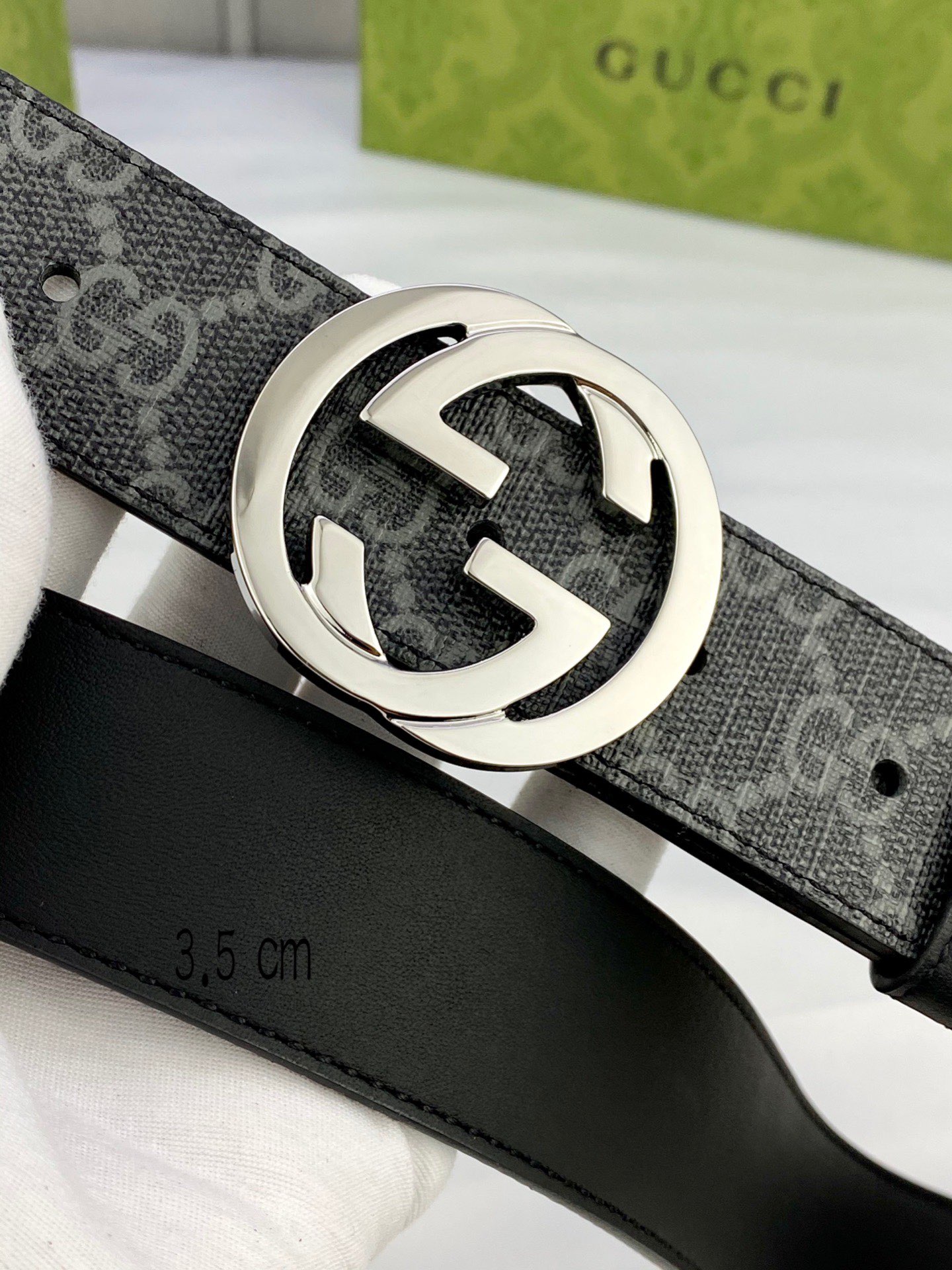 Gucci Marmont Belt: Authentic 3.5cm Width, Modern Essence with Iconic GG Accessories - 图片 5