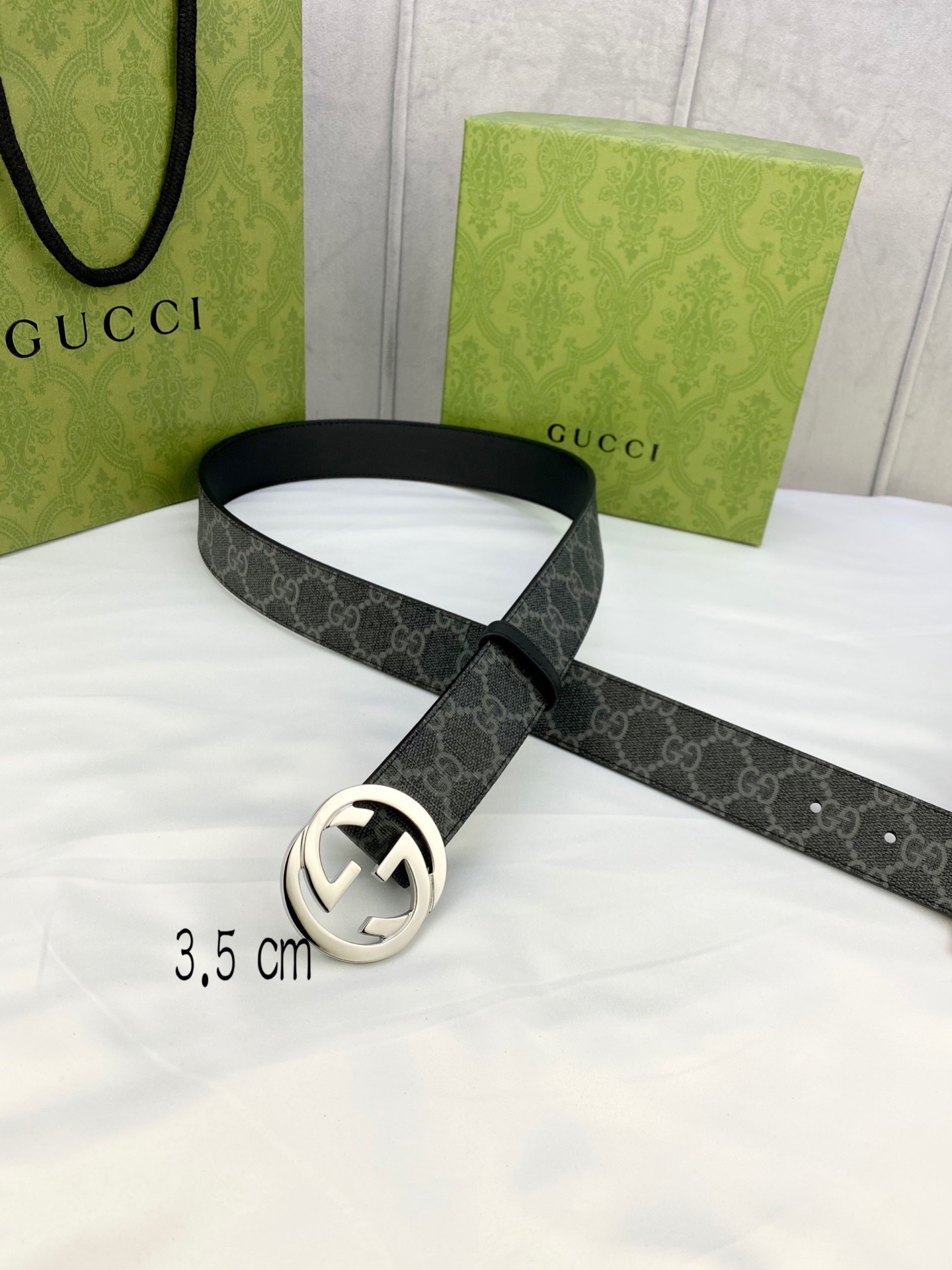 Gucci Marmont Belt: Authentic 3.5cm Width, Modern Essence with Iconic GG Accessories - 图片 6