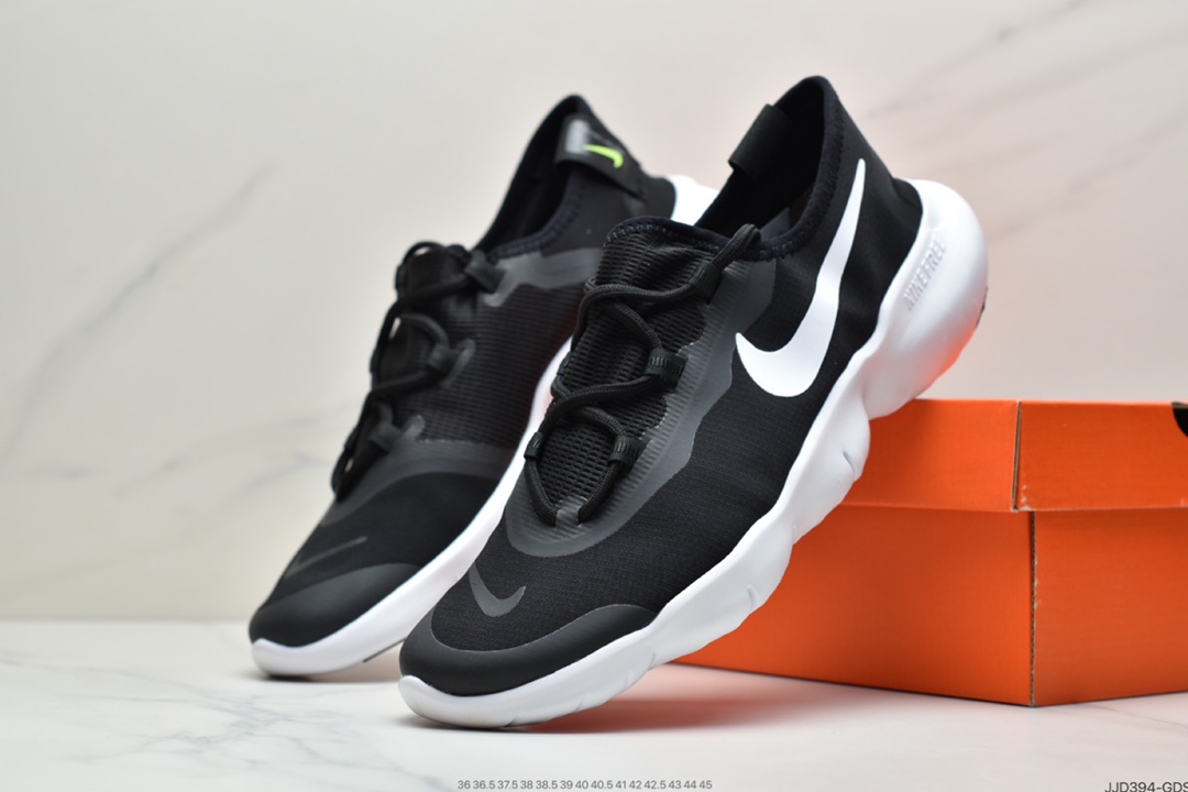 130 耐克Nike Free RN 5.0 Shield 耐克赤足2020新款超轻量跑鞋  CI9921-400