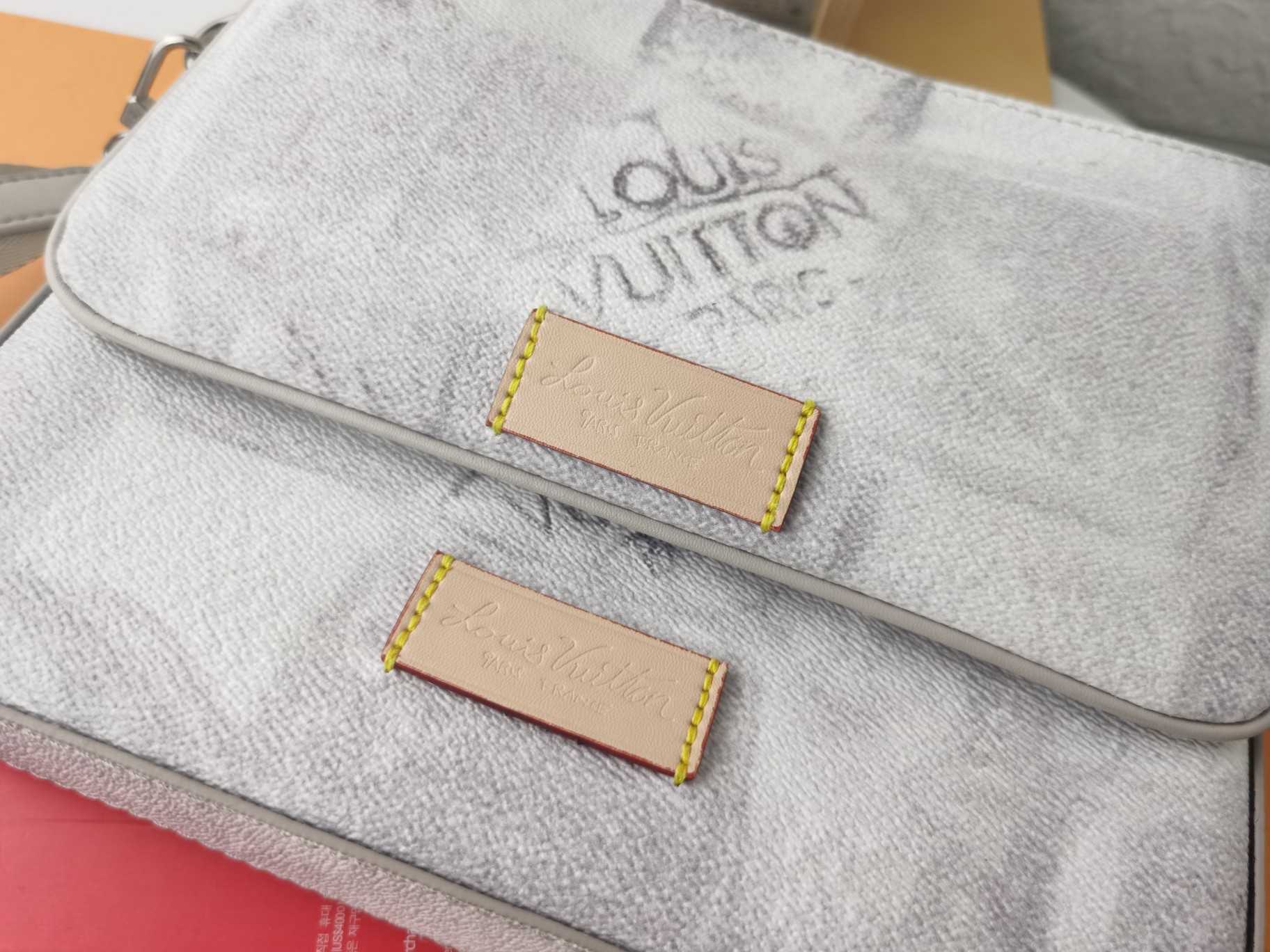 男士三件套ポシェットトリオ - 多機能デザインの郵便バッグ