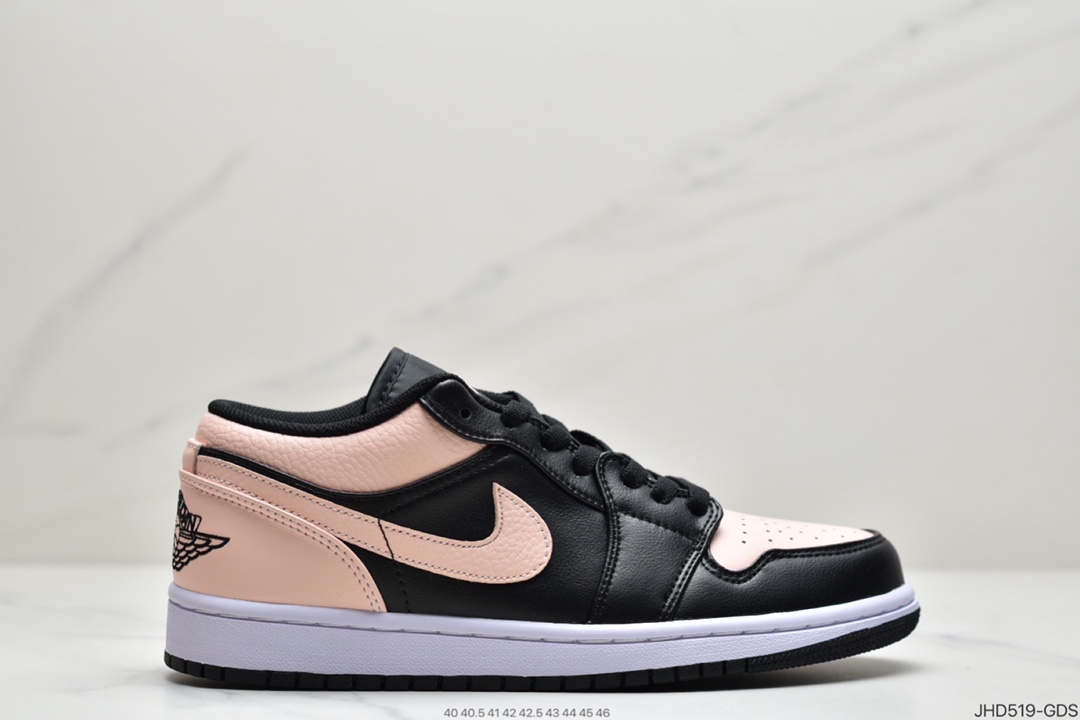 190 Air Jordan 1 Retro  Low Se 低帮 黑扣碎 AJ1 乔丹1代 CK3022-008