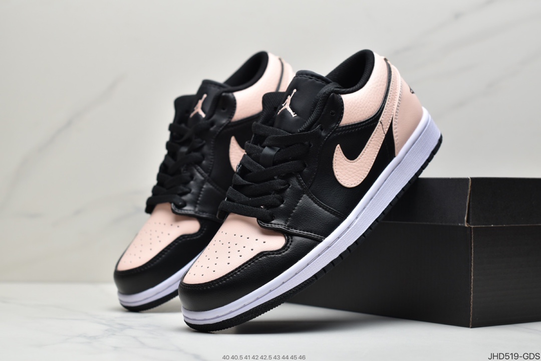 190 Air Jordan 1 Retro  Low Se 低帮 黑扣碎 AJ1 乔丹1代 CK3022-008