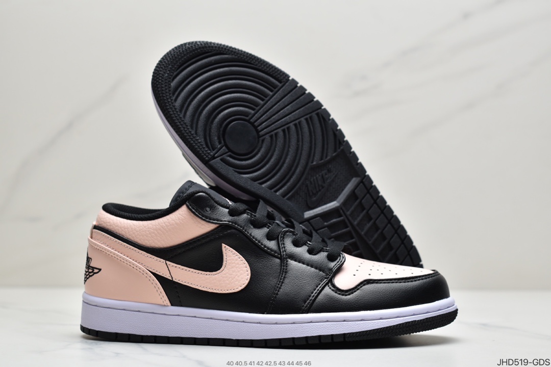 190 Air Jordan 1 Retro  Low Se 低帮 黑扣碎 AJ1 乔丹1代 CK3022-008