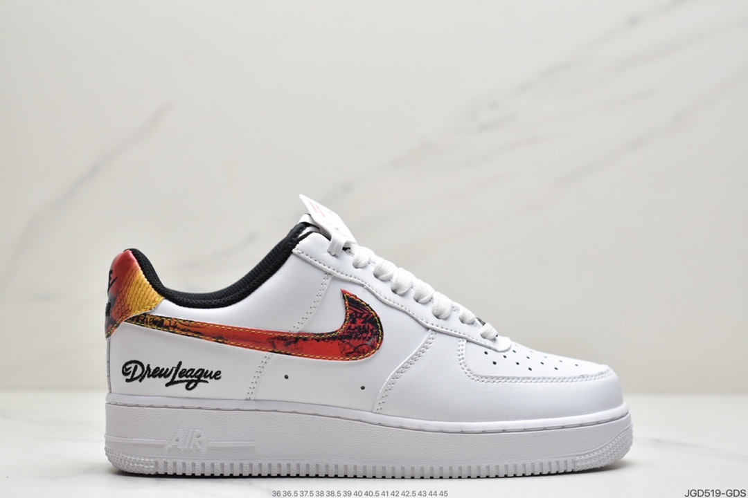 180 耐克NK Air Force 1 Low  空军一号低帮百搭休闲运动板鞋 DM7578-100