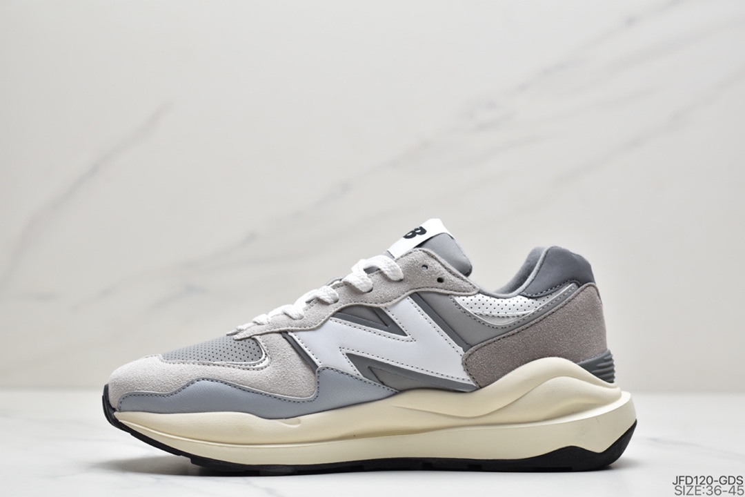 170 NB新百伦New Balance M5740系列复古老爹风休闲运动慢跑鞋“黑午夜蓝银灰白粉”W5740LB