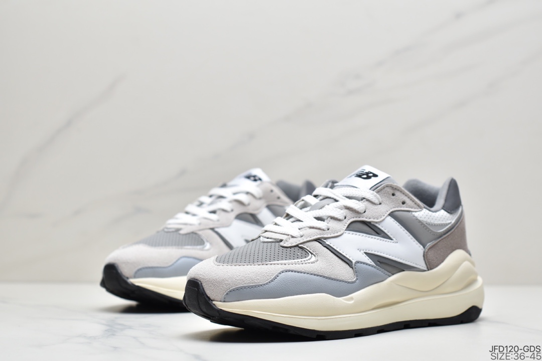 170 NB新百伦New Balance M5740系列复古老爹风休闲运动慢跑鞋“黑午夜蓝银灰白粉”W5740LB
