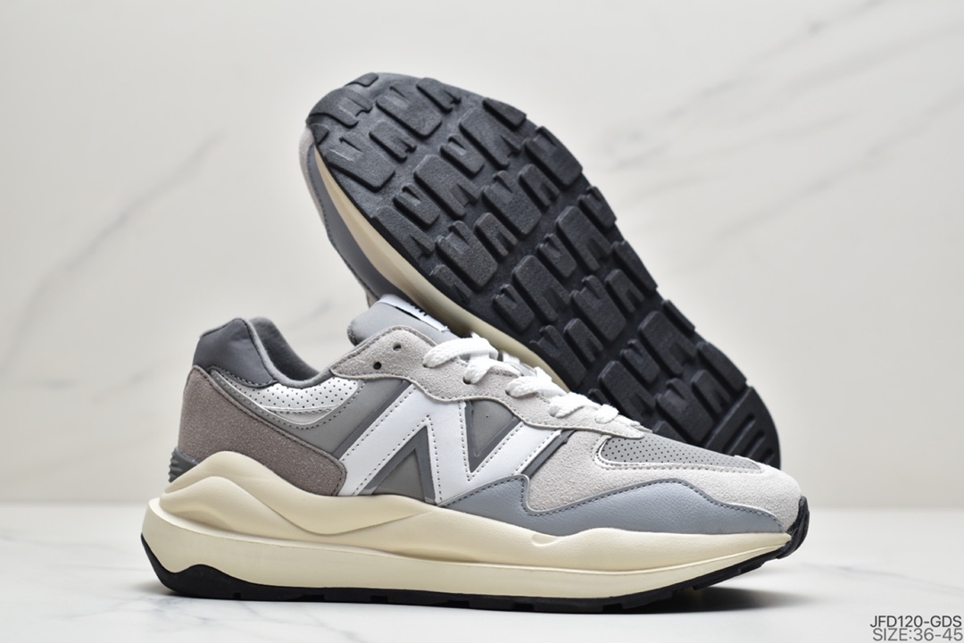 170 NB新百伦New Balance M5740系列复古老爹风休闲运动慢跑鞋“黑午夜蓝银灰白粉”W5740LB