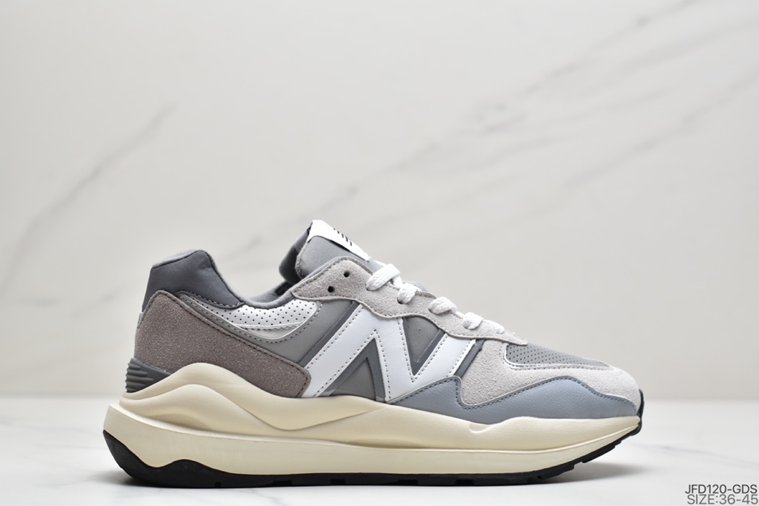 170 NB新百伦New Balance M5740系列复古老爹风休闲运动慢跑鞋“黑午夜蓝银灰白粉”W5740LB