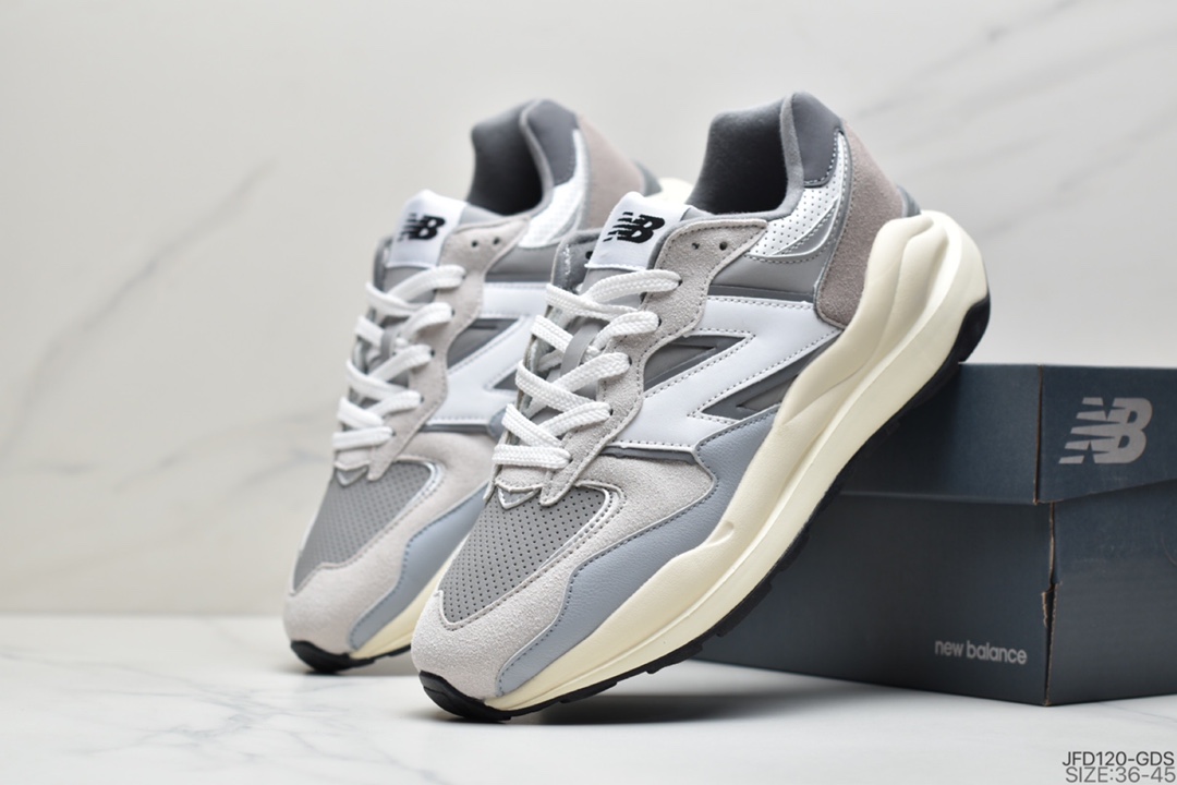 170 NB新百伦New Balance M5740系列复古老爹风休闲运动慢跑鞋“黑午夜蓝银灰白粉”W5740LB