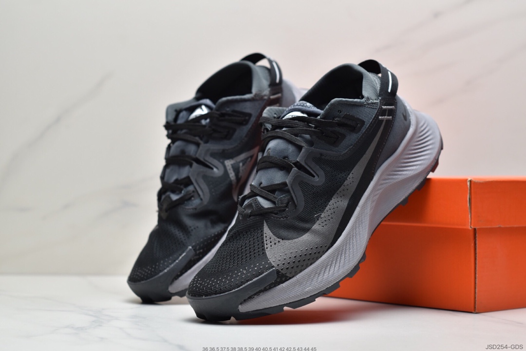 200 耐克Nike Pegasus Trail 2Wine RedOrange飞马涡踪迹2代越野马拉松休闲运动慢跑鞋 CK4309-004