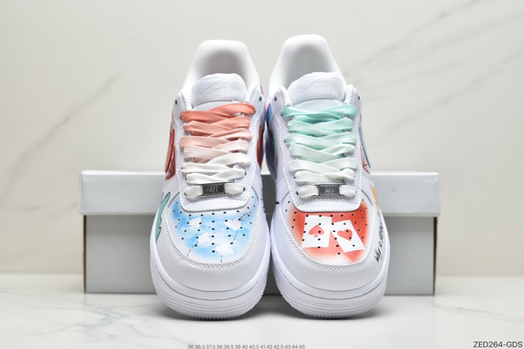 260 耐克NK Air Force 1 Low 空军一号低帮百搭休闲运动板鞋 CW2288-111