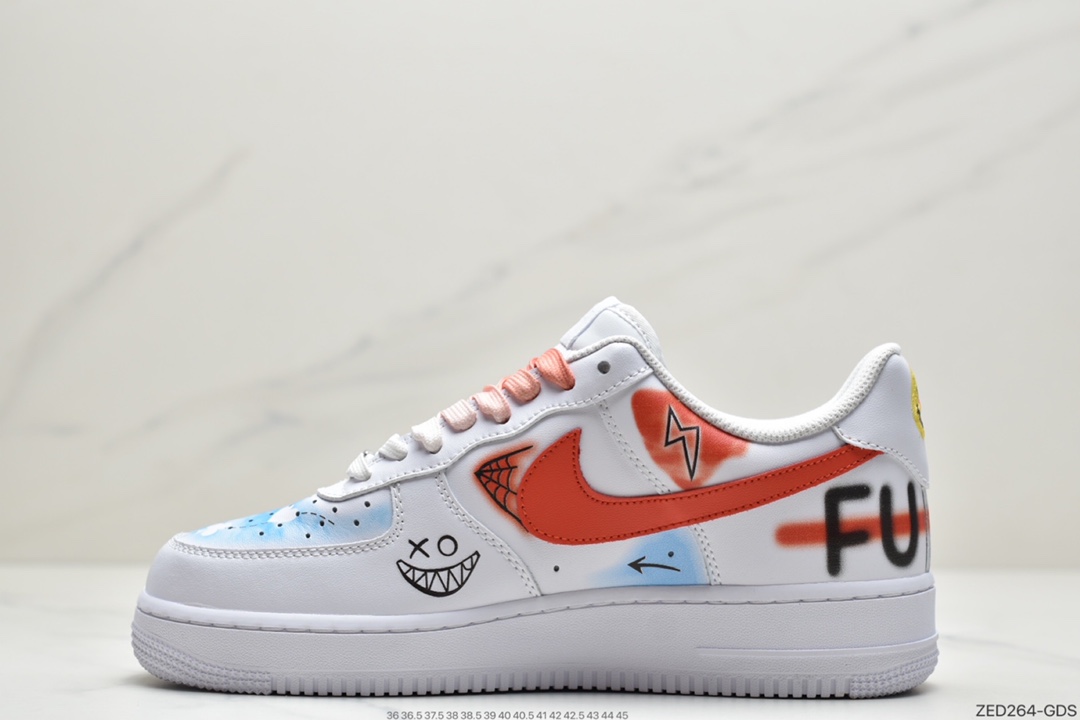 260 耐克NK Air Force 1 Low 空军一号低帮百搭休闲运动板鞋 CW2288-111
