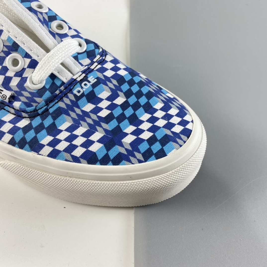 P150 DOE  x  Vans Authentic 棋盘格蓝「为所欲为」「制你所幻」VN0A4ODU2DJ