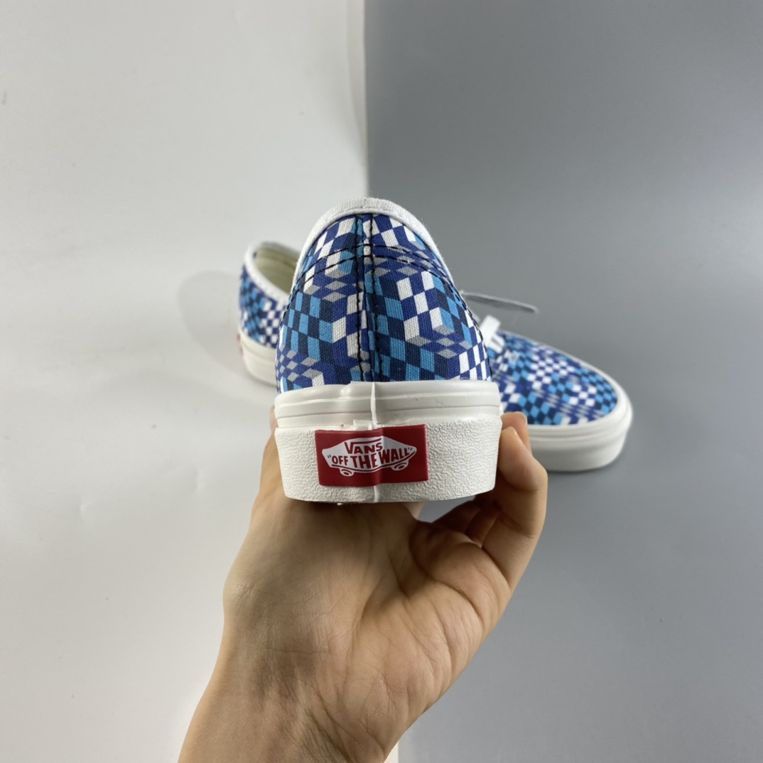 P150 DOE  x  Vans Authentic 棋盘格蓝「为所欲为」「制你所幻」VN0A4ODU2DJ