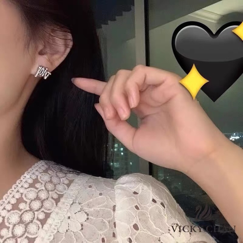 ️新品❗☀货 ☀新款DIOR迪奥字母迷你耳钉☀黄铜材质 超级有质感 2