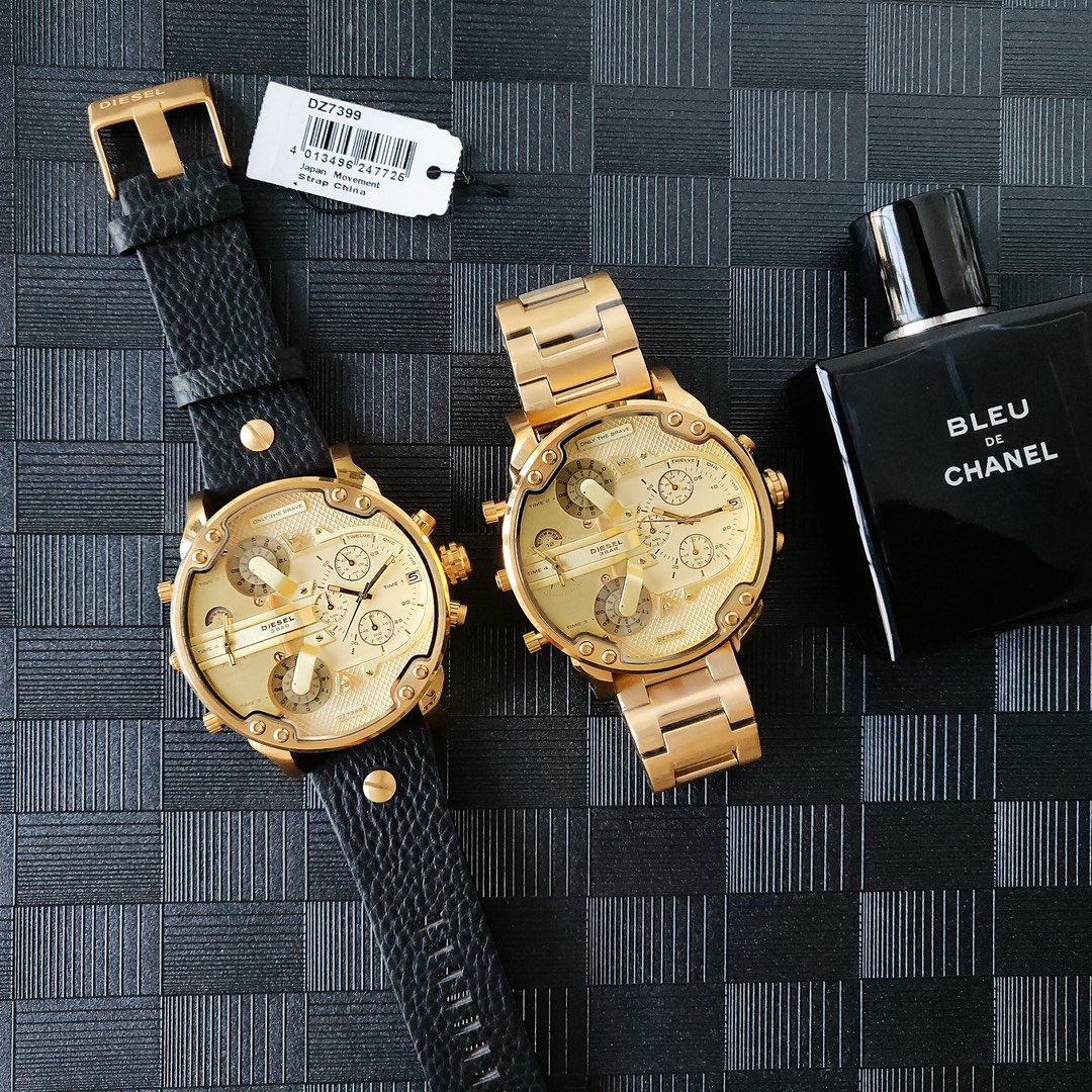 “Black Steel Belt with Eight-Point Screws, 55mm Plate – DIESEI Model 7399” - 图片 9