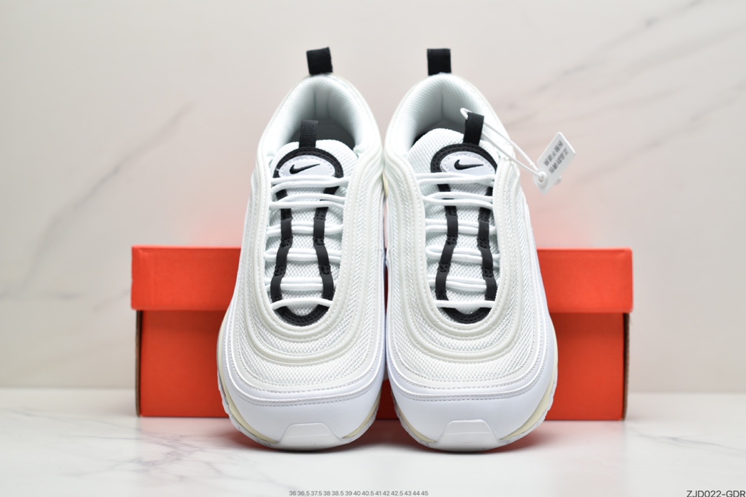 240 耐克Air Max 97 白米黑3M反光921733-103