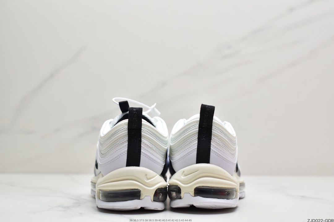 240 耐克Air Max 97 白米黑3M反光921733-103