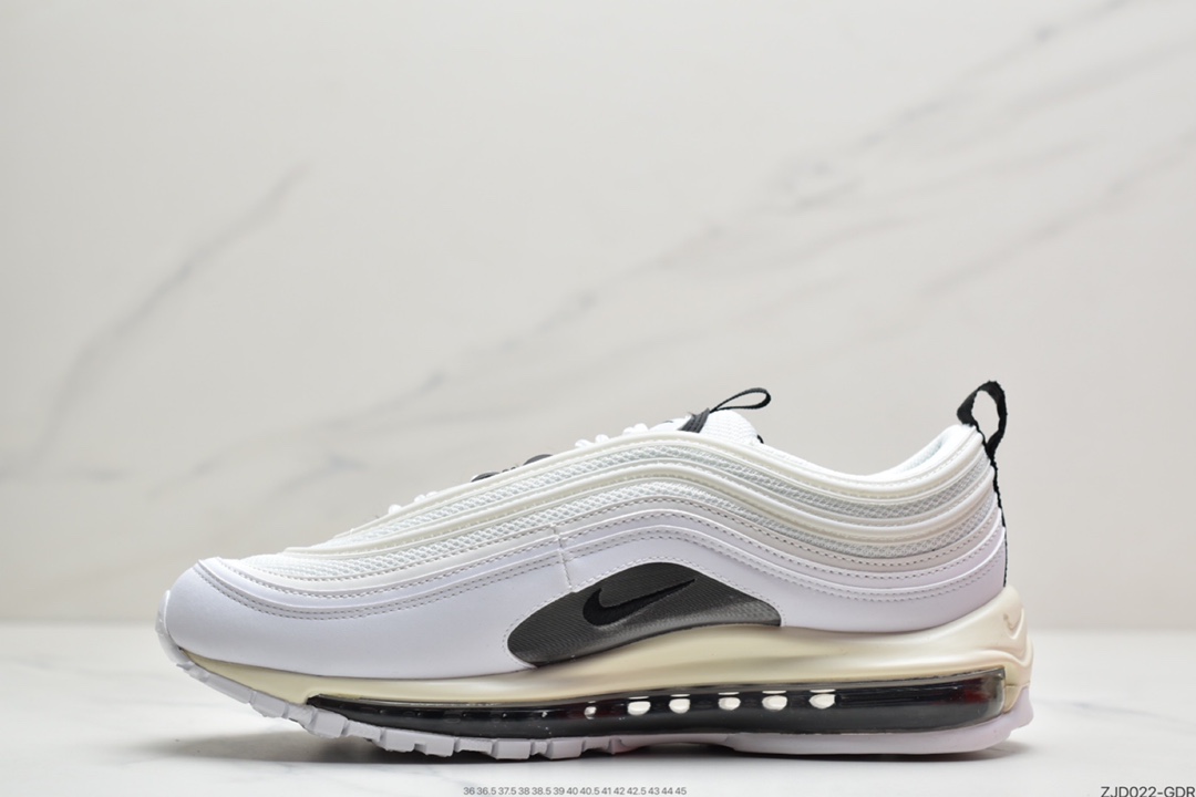 240 耐克Air Max 97 白米黑3M反光921733-103