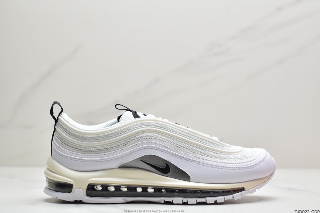 240 耐克Air Max 97 白米黑3M反光921733-103