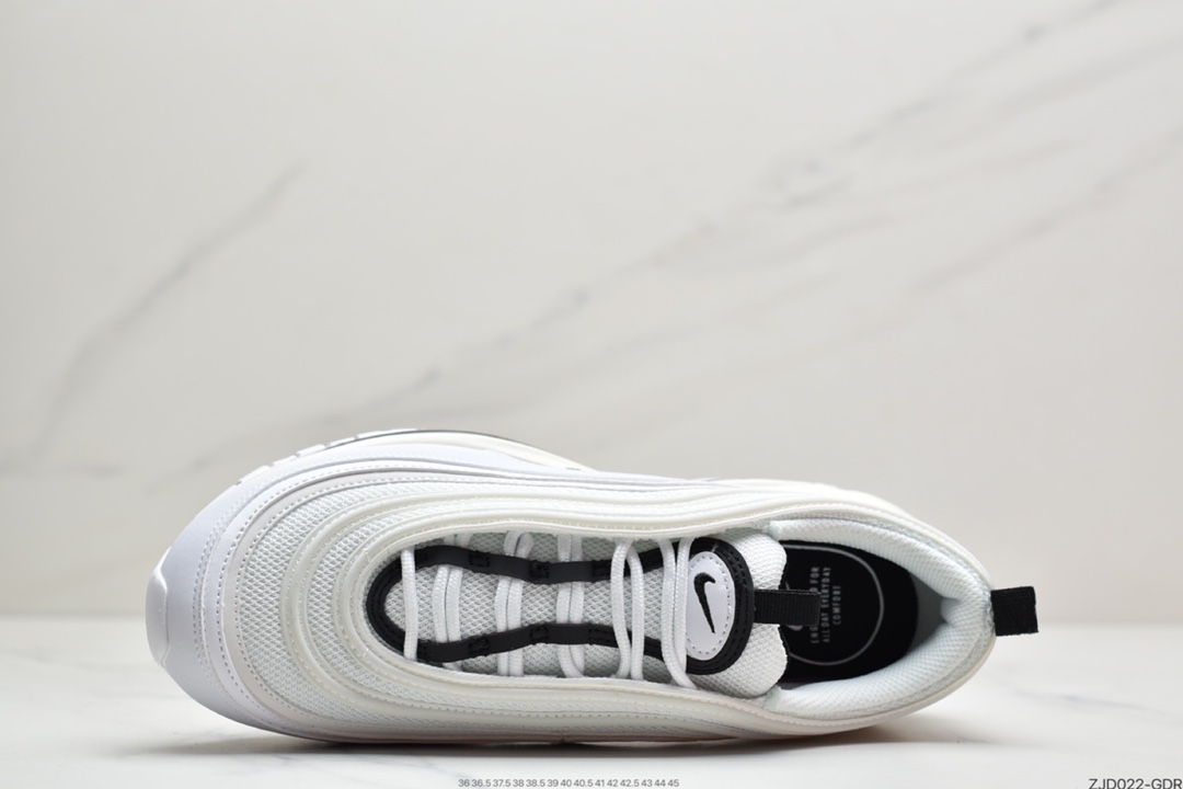 240 耐克Air Max 97 白米黑3M反光921733-103