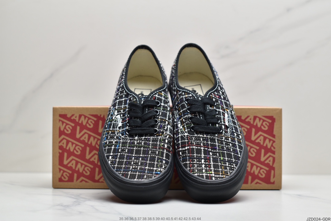 140 vans2021夏季小香风新款～黑色小香的编织质感VN0A5KS96SW