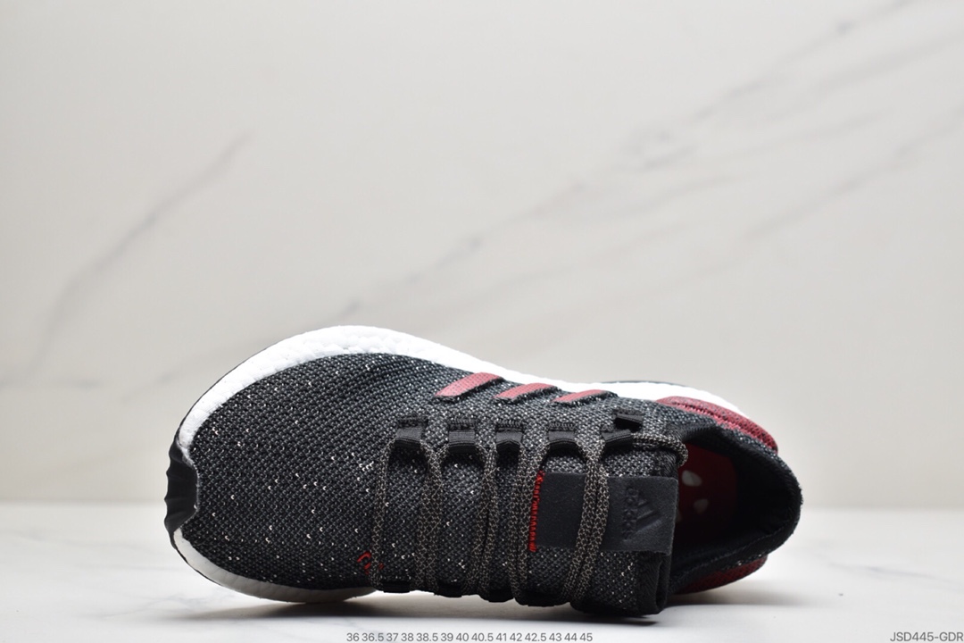 200 阿迪达斯 PureBoost 针织爆米花跑步鞋 BB7804