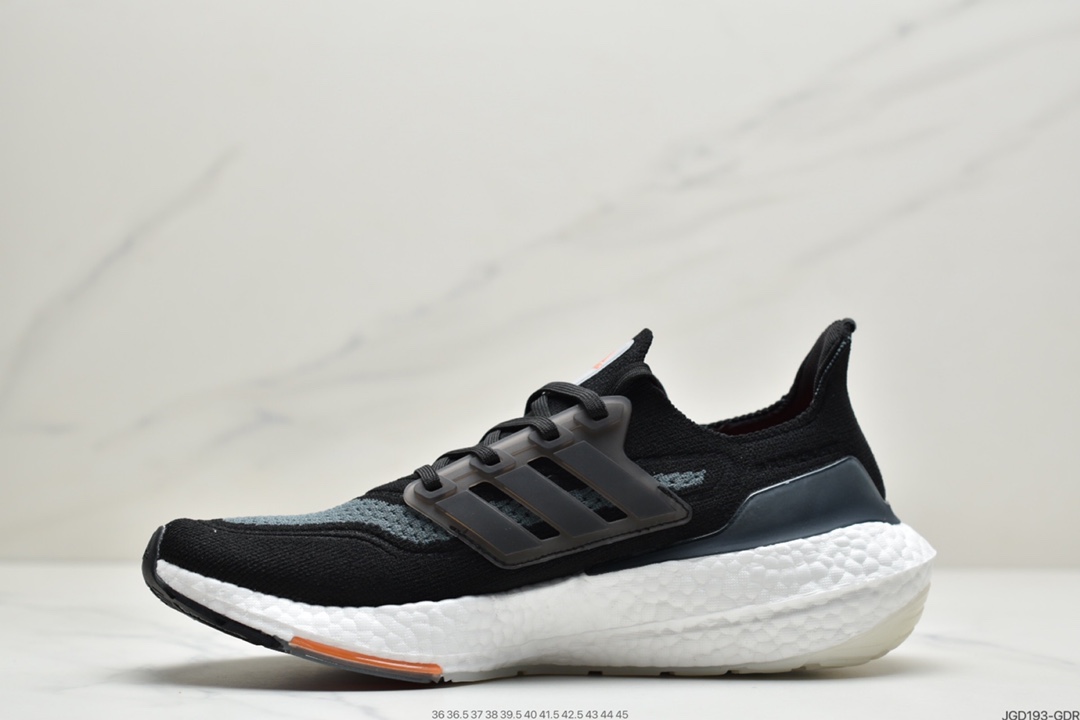 180 阿迪达斯Ad Ultra Boost 21 Consortium 阿迪达斯新款厚底爆米花跑鞋FY0377