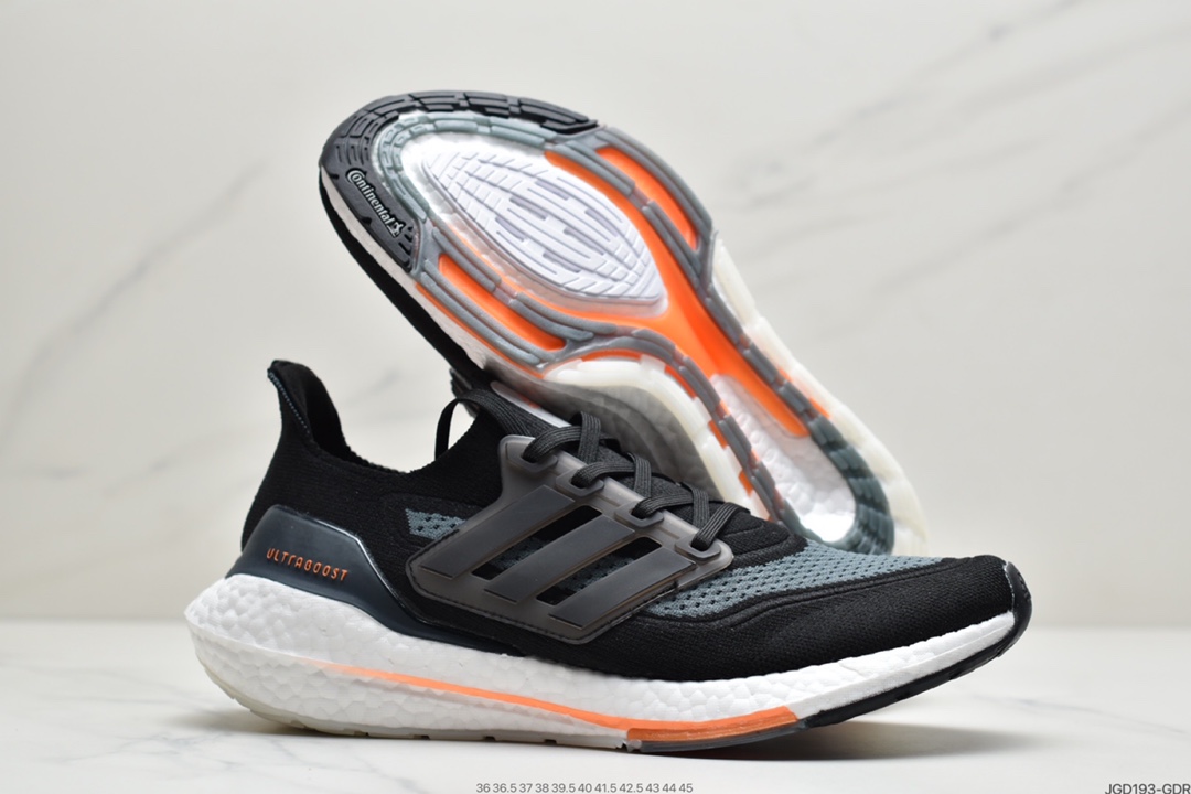 180 阿迪达斯Ad Ultra Boost 21 Consortium 阿迪达斯新款厚底爆米花跑鞋FY0377