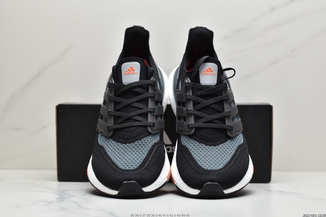 180 阿迪达斯Ad Ultra Boost 21 Consortium 阿迪达斯新款厚底爆米花跑鞋FY0377