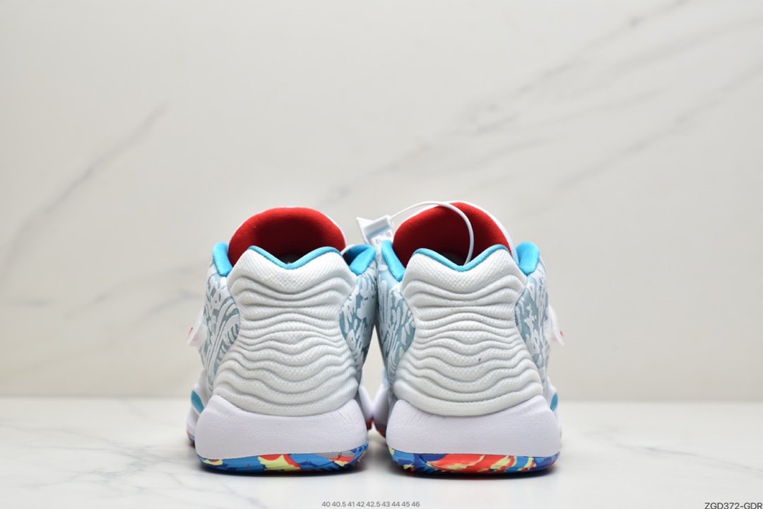 290 杜兰特 KD14 蓝白色 青年精英赛 #Nike Zoom KD 14 缓震实战篮球鞋 CZ0170-900