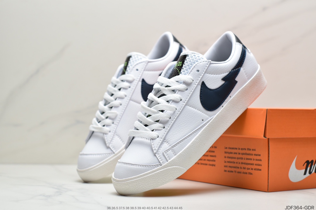 125 耐克NIKE WMNS Blazer Low LX 开拓者 低帮百搭休闲运动帆布板鞋  DJ6895-100