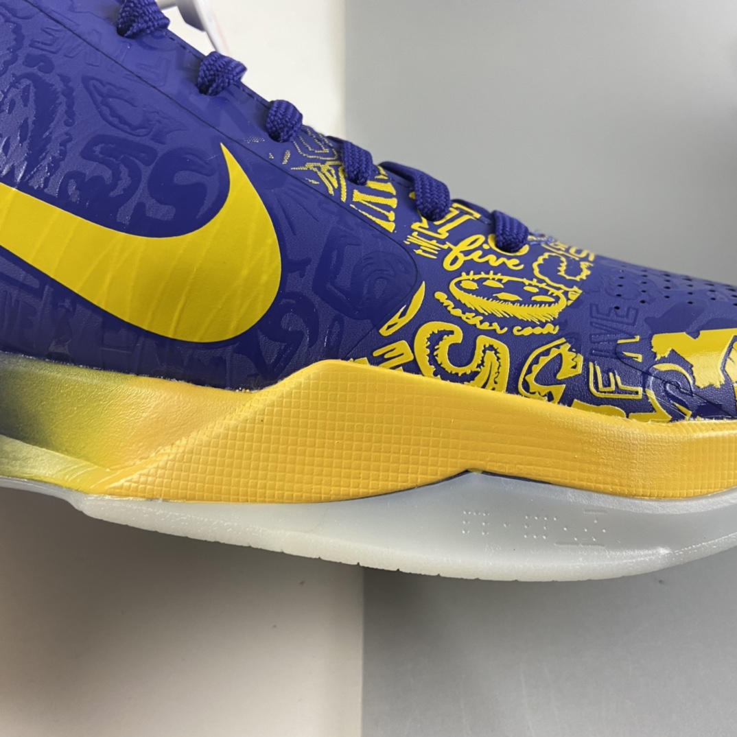 P290 Nike KOBE 5 PROTRO ”5 Rings” 科5代-五冠王 紫金王朝巅峰配色 CD4991-400