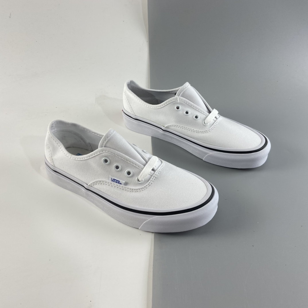 P120 Vans Authentic 万斯 安纳海姆 经典纯白 AUT系列帆布鞋 VN000UDDIAV