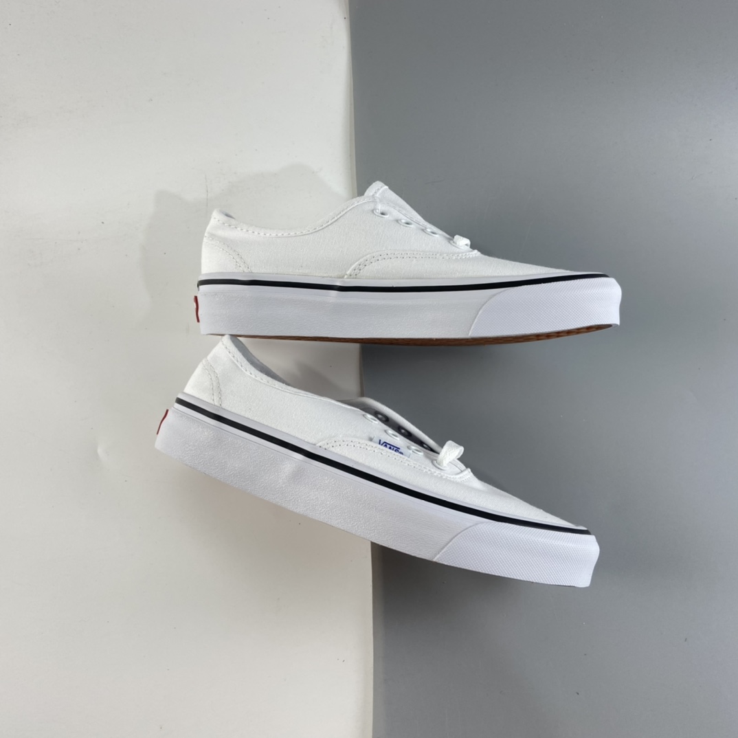 P120 Vans Authentic 万斯 安纳海姆 经典纯白 AUT系列帆布鞋 VN000UDDIAV