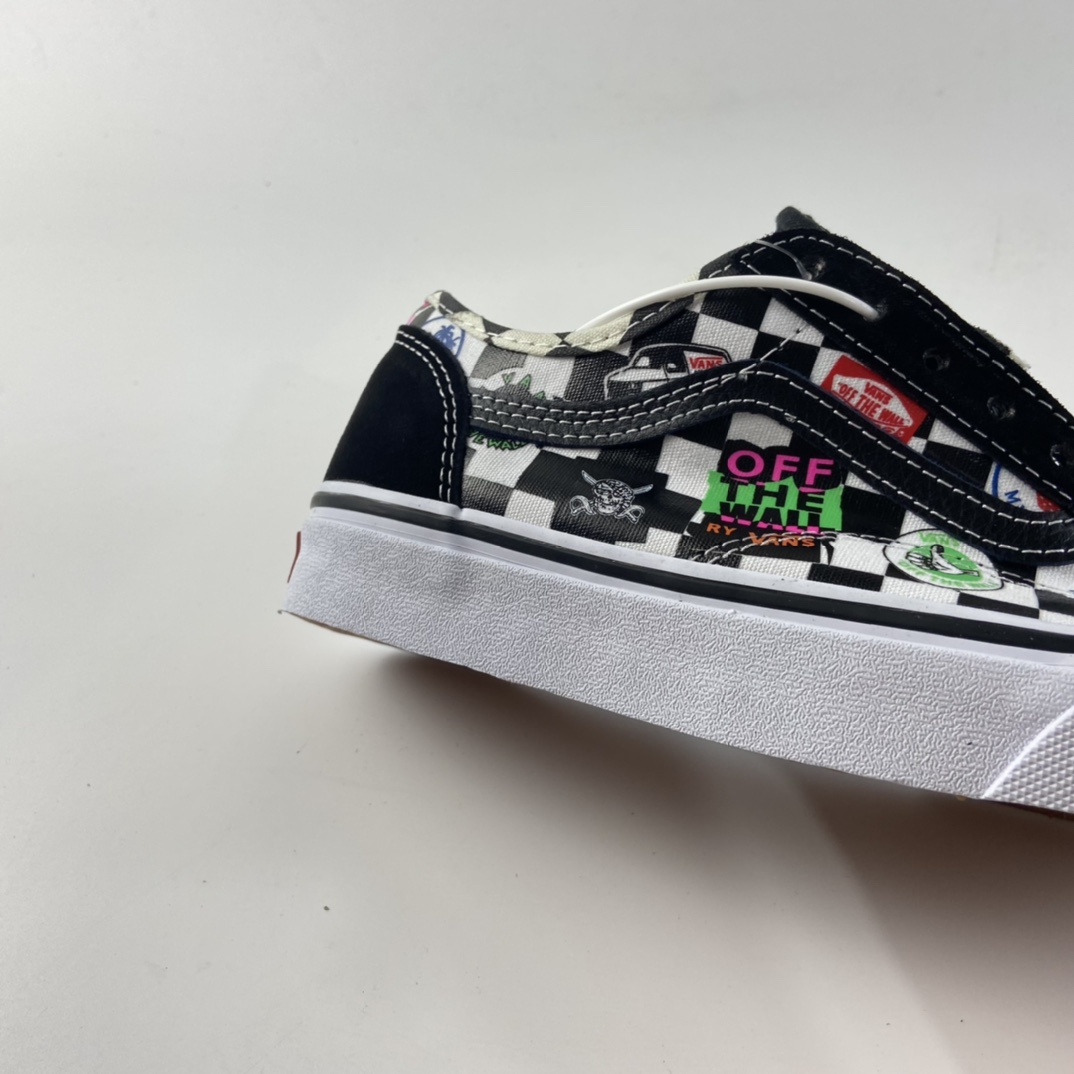 P160 Vans Style 36 Cecon SF 万斯彩色LOGO印花男女休闲低帮板鞋 VN0A3MVL3P0