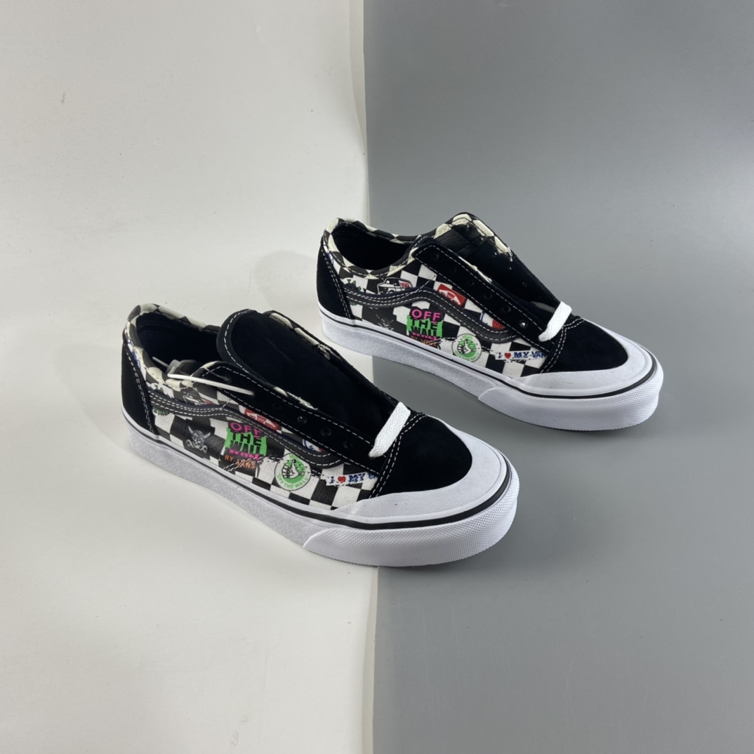 P160 Vans Style 36 Cecon SF 万斯彩色LOGO印花男女休闲低帮板鞋 VN0A3MVL3P0