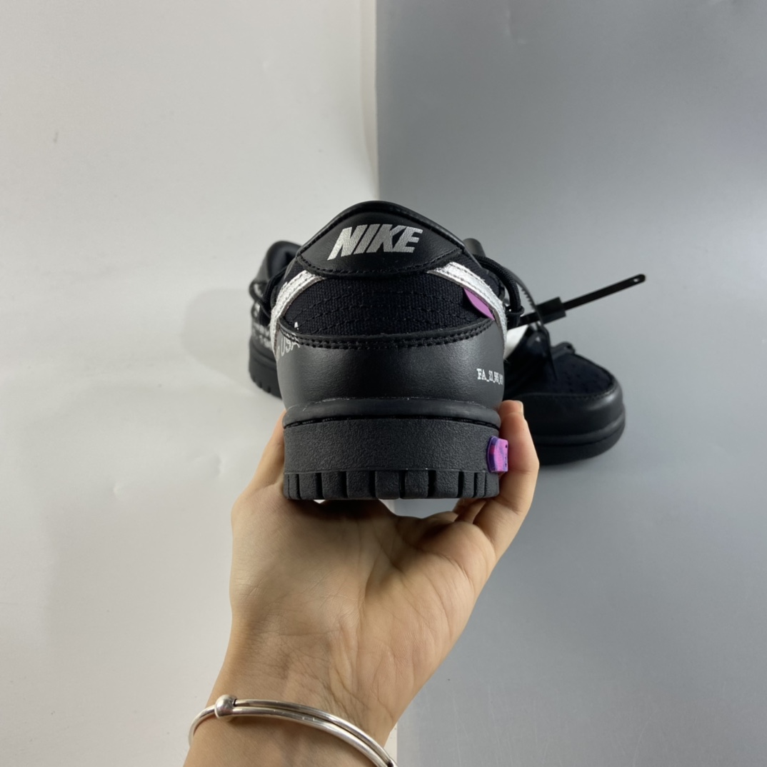 P360 Off-White x Futura xDunk OW 联名款扣篮系列复古滑板鞋 DM1602-001