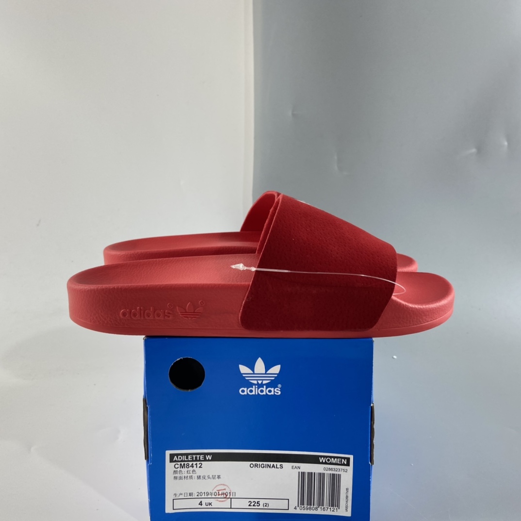 P100 AD Adilette Sandal W 阿迪达斯夏季休闲潮流拖鞋 CM8412