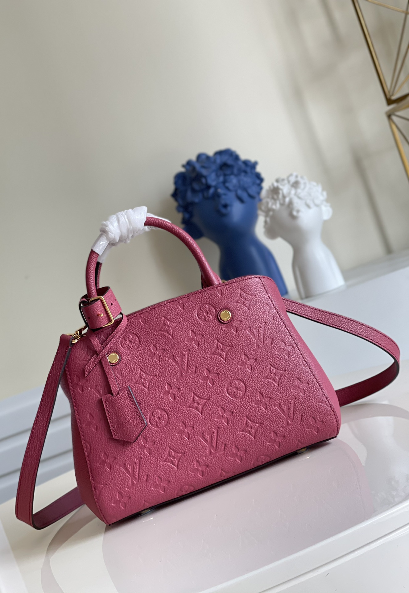 High Quality
 Louis Vuitton Bags Handbags Pink Rose Women Empreinte​ Mini M41053