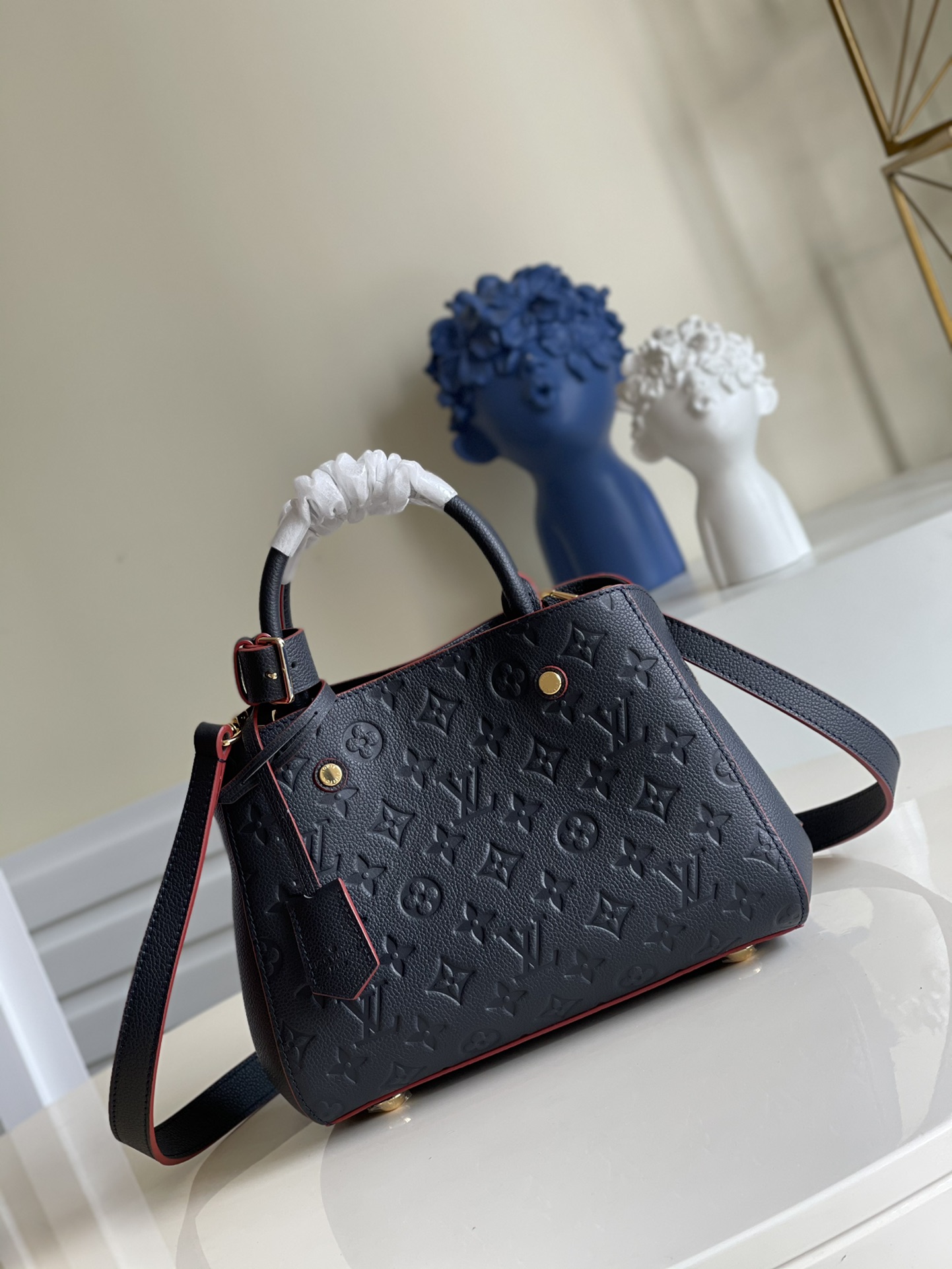 Louis Vuitton Bags Handbags Blue Navy Women Empreinte​ Mini M41053