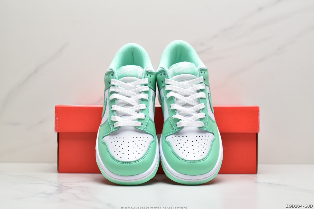 290 耐克Nike SB Dunk Low Green Glow 蒂夫尼 薄荷绿 百搭休闲板鞋 DD1503-105