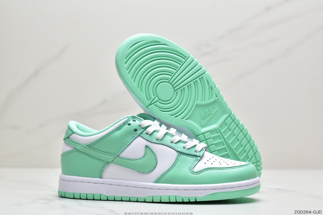 290 耐克Nike SB Dunk Low Green Glow 蒂夫尼 薄荷绿 百搭休闲板鞋 DD1503-105